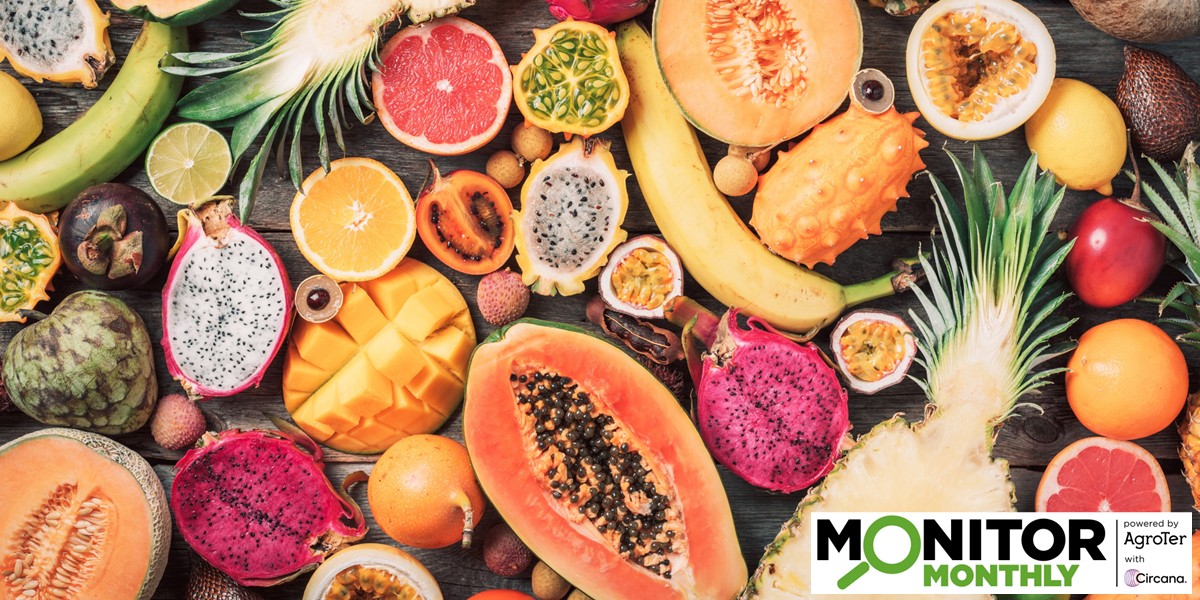 La frutta esotica vola in Gdo ed entra nella top ten